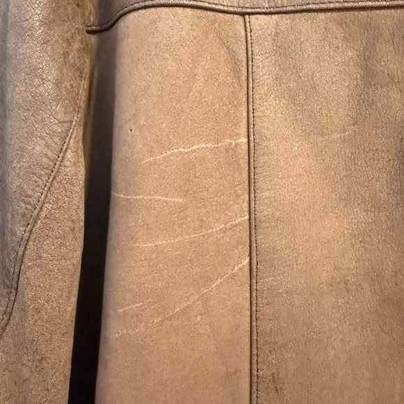 Vintage Unisex 90s Rock Creek Chocolate Brown Leather Jacket - Picture 9 of 11